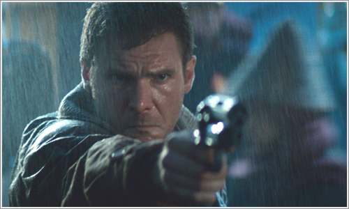 Harrison Ford en Blade Runner, dirigida por Ridley Scott.